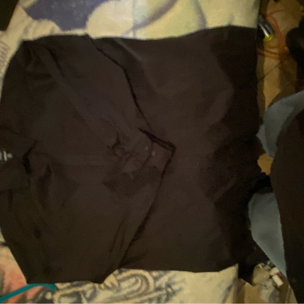 Black Button-Up Shirt